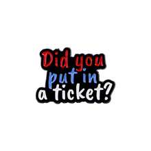 你投递罚单了吗？女士珐琅胸针，男士徽章，背包别针，可爱珠宝配饰 - 黑色 - 查看 2