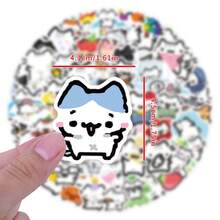 90张罗勒猫咪复古奇幻太阳Y2K都市美学贴纸，幽默搞笑，适合作为礼物，80年代90年代动漫风格，可用于剪贴簿、信封、水瓶、电脑、笔记本电脑、手机、行李箱、笔记本、冰箱、节日派对、圣诞节装饰、新年冬季等场合。 - 杏色 - 查看 7