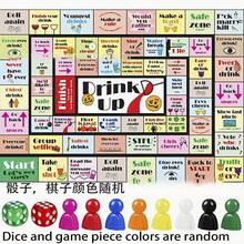 Adult Drinking Board Game, Fun Interactive Party Drinking Game, Suitable For Game Night, Birthday Party, Family Gathering Or Any Occasion, 21+ Years Old, 2-8 Players - Multicolor - View 5