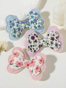 20个双层蝴蝶结发夹，佩戴方便，提升造型精致度，绝佳发饰 - 混合色 - 查看 7