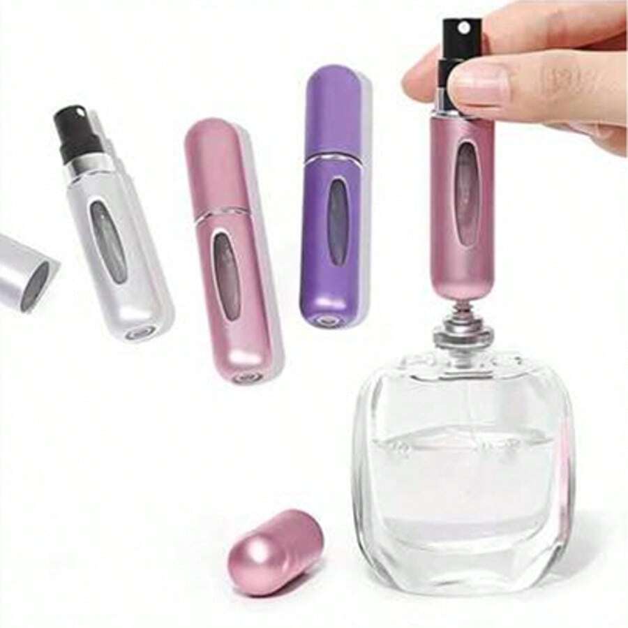 1/4/8 Travel Perfume Bottles, 5ml Refillable Travel Spray, Travel Perfume Refill Bottle And Pocket Perfume Dispenser, Cologne Perfume Travel Bottle And Spray. #Vacation Essentials,Cruise Essentials,Airplane Travel Essentials. - Nhiều màu - Xem 1