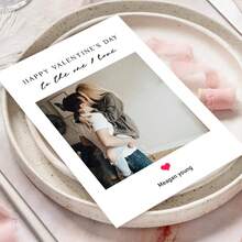 Personalized Cartoon Love Card With Envelope, Paper Material, Fantasy Theme, Suitable For Son, Daughter, Mother's Day, Valentine's Day, Thank You, Miss You - No Electricity Required