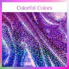 2pcs Purple Holographic Tablecloth, Shiny Purple Plastic Tablecloth, 54" X 108" Foil Disposable Rectangular Tablecloth, Suitable For Birthday Party, Wedding Anniversary, Bachelorette Party And Other Occasions Table Decoration - Multicolor - View 7