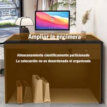 Cajero De Recepción Multifuncional, Adecuado Para Negocios - Negro - Ver 7