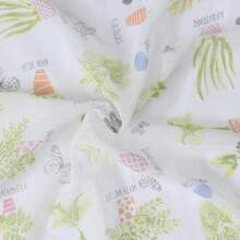 1 Unidad De Cortina Visillo para Cocina  , Cortina Cocina con Trabillas ,Translúcida ,Tela estampada, Multicolor,140 x 140 cm(AnchoxAlto) ,100% poliéster. - Macetas - Ver 4