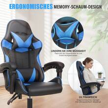 OYAJIA Gaming Chairs - Blue - View 9