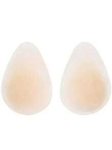 2 片装水滴形提拉乳贴 – 隐形硅胶乳贴，可重复使用，可裁剪以适应无肩带内衣 - 彩色 - 查看 8