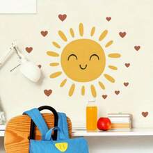 Bộ 1/2/3 miếng dán tường hình hoạt hình dễ thương phong cách Boho, chất liệu PVC tự dính, thích hợp cho phòng trẻ sơ sinh, phòng trẻ em, lớp học, thư viện, trang trí nhà cửa và làm quà tặng. - Nhiều màu - Xem 8