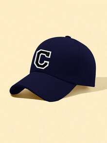 1pc Kids 26 Letters Truck Driver Cap, Fashionable Casual Baseball Cap For Boys And Girls, Essential For Back To School, Suitable For Spring/Autumn, Daily Wear, Travel, Beach, Fishing And Other Occasions - Navy Blue - View 9