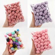 5/20/50/80/100pcs Makeup Sponge Puff, Cosmetic Sponge, Face Washing Puff, Makeup Blender - Multicolor - View 10