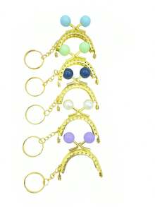 3pcs Minimalist INS Style Metal Buckle Accessories - Gold - View 7