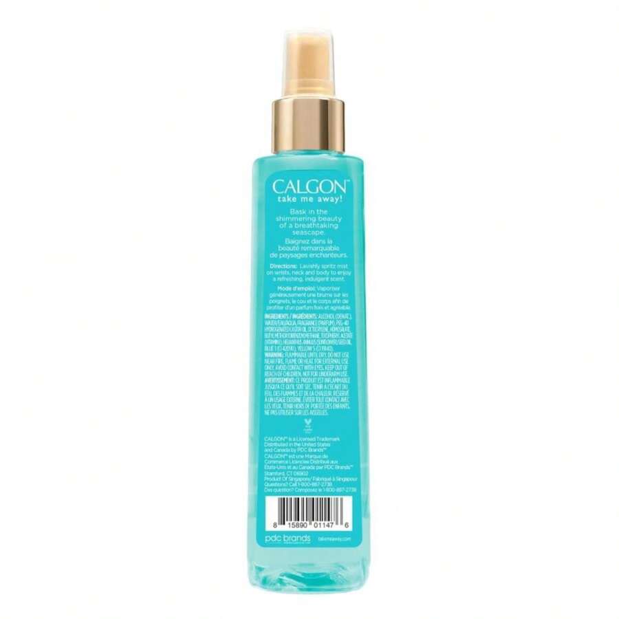 Calgon Fragrance Body Mist (Turquoise Seas, 8-Ounce) - Màu H - Xem 1