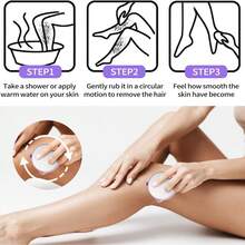 新款水晶无痛脱毛器，女士手动物理脱毛仪，无痛去角质 - 彩色 - 查看 9