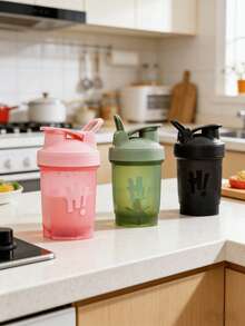 Vaso mezclador de batido de leche, vaso mezclador de proteínas, vaso mezclador de fitness, taza de café, taza portátil, botella deportiva, taza mezcladora, taza para leche de soja y batidos - Agitar antes de beber para facilidad y conveniencia. Taza de leche, taza de jugo, taza de café con hielo, taza de bebida, adecuada tanto para bebidas de verano como de invierno. Ideal para el hogar, los viajes, al aire el fitness, y es un gran regalo para madres, seres queridos, hermanas y amigos. - Multicolor - Ver 7