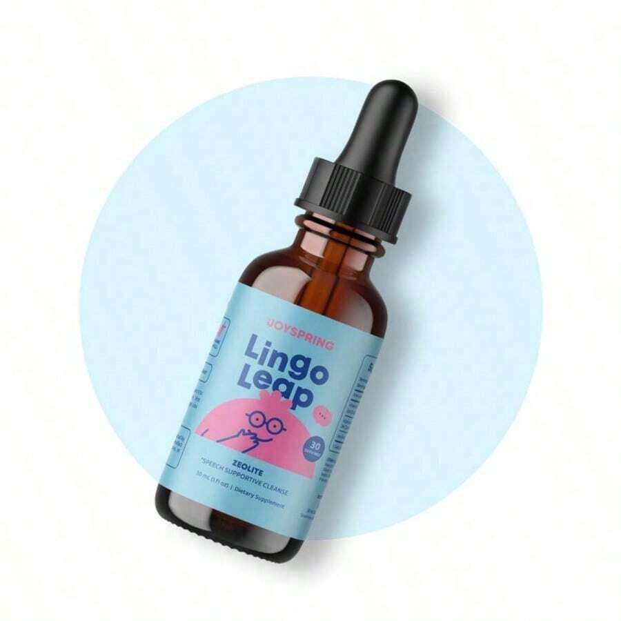 Joy Spring LingoLeap Kids Zeolite Drops (B-Vitamins Included) – Support Your Child's Speech Development - 3瓶 - 查看 1