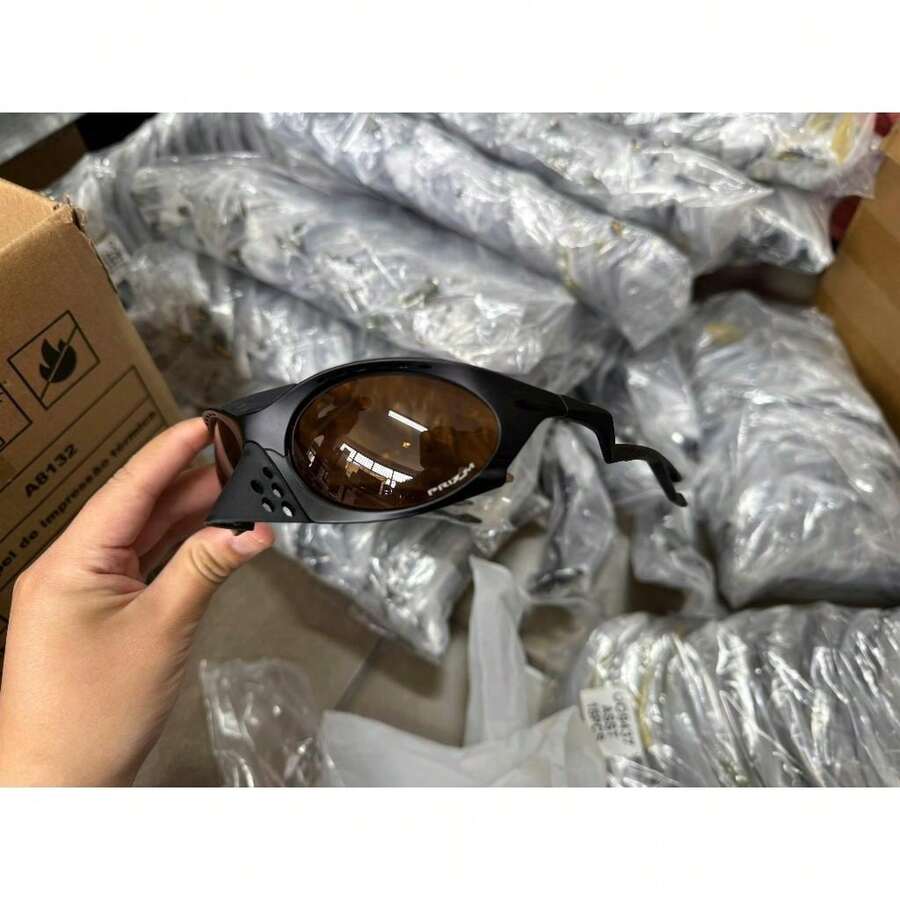 With  Lenses For Outdoor Sports, Men And Women - đen nâu b/p - Xem 1