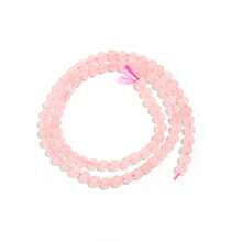 1 hạt đá thạch anh hồng tự nhiên, kích thước 4/6/8/10/12mm, chất lượng cao, dùng làm đồ trang sức thủ công DIY cho vòng tay, vòng cổ, mặt dây chuyền, đồ trang trí. - Thạch anh hồng - Xem 8