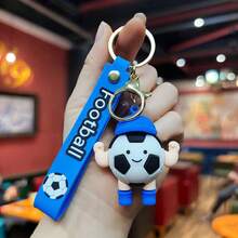 1pc World Cup Football Keychain, Cartoon Football 3D Figurine Keyring, Suitable For Daily Use, Festivals, Parties, Gift For Friends - Multicolor - View 8