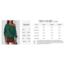 Shein Women S Fall Clothing 2026.Women Off Shoulder Sweater 2026 Fall Long Batwing Sleeve Knit Pullover ...
