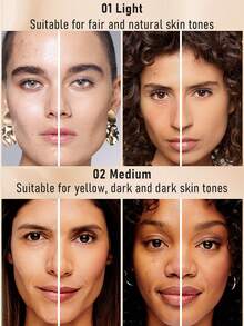 FV 6 Colors Concealer Palette -Full Coverage Long Lasting Colors Corrector For Dark Circles Redness Acne With Natural Finish Brand Beauty Makeup Face Paint Cosmetic Ideal For Y2K Fancy Fashion Suitable For Birthday Gift Party Ready Best Color - Light - View 9