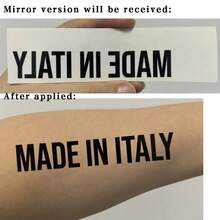 1pc/5pcs/10pcs/20pcs/30pcs Customized Name Temporary Tattoo Stickers, Suitable For Birthday Party, Wedding, Bride & Groom Decoration - Customizable Phrase Temporary Tattoos, Gift For Her, Girlfriend, Family, Friends - Realistic Tattoo Stickers, Personalized Gift - Customizable Text - Multicolor - View 4