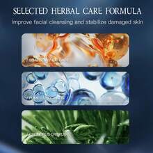 200毫升男士维生素B5控油清爽洁面慕斯，深层清洁，低致敏性，温和不刺激，保湿洁面乳，适合所有肤质，父亲节完美礼物 - A - 查看 9