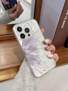 1pc Butterfly Pattern Phone Case, Compatible With IPhone 17, 16, 15, 14, 13, 12, 11 Pro/Plus/Pro Max, Fashionable Protective Cover, Ideal As A Gift - Multicolor - View 3