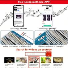 5 estilos Kalimba 17 teclas Piano de pulgar - Portátil de caoba con estuche de transporte y martillos - Instrumentos musicales perfectos para amantes de la música, principiantes y entusiastas de los pianos al aire libre - Multicolor - Ver 11