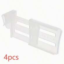 8/4/2 piezas Organizador ajustable y expandible para refrigerador, estante divisor para almacenamiento de bebidas, condimentos y suministros de cocina - Multicolor - Ver 13