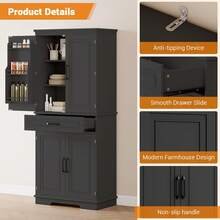 Cabinets - Black - View 5