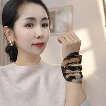 Lightweight Summer Sun Protection Face Mask, Ear-Hanging Face Veil, Scarf, Neck Gaiter, Printed Headband