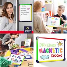 SCRIBBLEDO Colored Frame Magnetic Dry Erase White Board 9 X 12 WHITEBOARDHappy And Playful Games For Children, Essential For Children - White - View 1