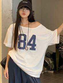 Women T-Shirts - 白色 - 查看 3