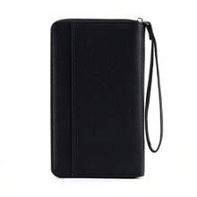 Anti-Theft Zipper Passport Holder, Multi-Functional Ticket And Passport Holder, Women's Wallet, Travel Document Storage Bag - Multicolor - View 9