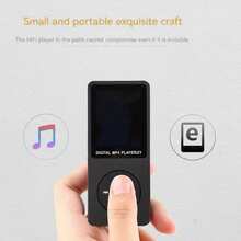 Máy nghe nhạc MP3/MP4 cầm tay, màn hình LED, giao diện USB, đài FM, hỗ trợ MP3 và thẻ nhớ Micro SD, pin lithium polymer sạc lại tích hợp, bao gồm tai nghe và cáp dữ liệu, thích hợp cho các hoạt động thể thao ngoài trời và du lịch. - Nhiều màu - Xem 4