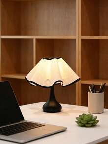 1pc USB Powered Modern Vintage Style Creative Decorative Lamp, Suitable For Bedroom Bedside, Desk, Room Decor - 黑色 - 查看 3