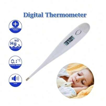 ermômetro Clínico Digital Corporal Lcd