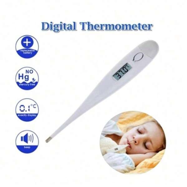 ermômetro Clínico Digital Corporal Lcd