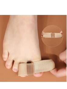 新型趾间分离器，适用于拇外翻和脚趾重叠，双孔趾间垫片 - 彩色 - 查看 8