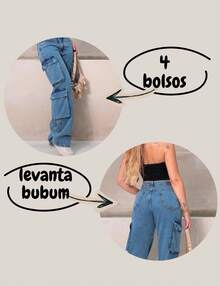 VIP BOX WIDE CARGO JEANS LAUNCH!!! - Rửa nhẹ - Xem 3