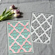 Creative Flower Dies, DIY Scrapbooking Album And Embossing Stencil, Greeting Card Making Tool, Card Paper Cutting Crafts ,Gift Card Making Template Die Cuts. - Silver - View 3