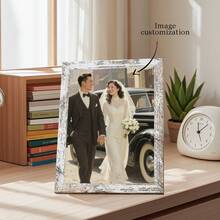 Retro White Photo Frame