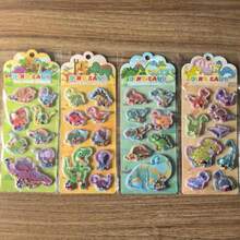 1 pieza Lindo adhesivo de cristal DIY Animales Gato Conejo Bosque Pegatina 3D, Adecuado para Scrapbooking Manualidades DIY Regalos - Multicolor - Ver 11
