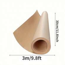 [Holiday Birthday Suitable] Large High-Quality Brown Kraft Paper Roll | Multi-Purpose For Gift Packaging, Party Banner, Painting, Bouquet, Moving, Meal Mats - Brown - View 9