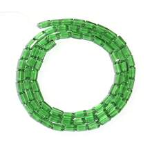 1串 3x6mm 長方形刻面水晶玻璃珠隔珠，DIY時尚珠寶手工製作，手鍊與項鍊串珠工藝，約80顆 - 長方形 - 查看 13