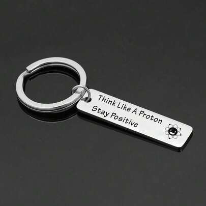 1 pieza Llavero inspirador, regalo para mejor amigo, regalo para hermano, regalo para novio, llavero atómico, regalo para compañero de trabajo, regalo motivacional, regalo inspirador, regalo para primo, regalo para hermana, regalo para el Día de la Madre