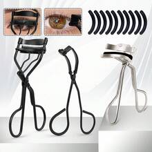 Bộ 3/7/13 dụng cụ uốn mi bằng thép không gỉ, có đệm silicon, uốn mi từng phần, uốn mi kèm lược, uốn mi góc rộng, có bộ nhiều món, phù hợp cho nữ, dụng cụ uốn mi bằng thép không gỉ, quà tặng, đồ dùng du lịch, đồ rẻ tiền, vật dụng cần thiết khi đi du lịch. - Nhiều màu - Xem 1