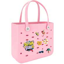 CSjihua 2026 1PC Large Capacity EVA Toiletry Bag Beach Handbag - Perfect For Outdoor Sports, Pool, Boating, And Travel - Multi-Purpose Tote Bag, Shoulder Bag, Ventilated, Durable Storage Bag - 彩色 - 查看 17