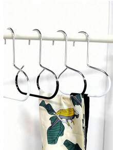 12件套帽子架、腰带架、衣柜收纳架，适用于收纳腰带、领带、围巾、吊带背心、帽子、胸罩、鞋子、手提包、连衣裙、裤子、牛仔裤、靴子、裙子等。 - 彩色 - 查看 4