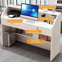 Cajero De Recepción Multifuncional, Adecuado Para Negocios - Multicolor - Ver 9